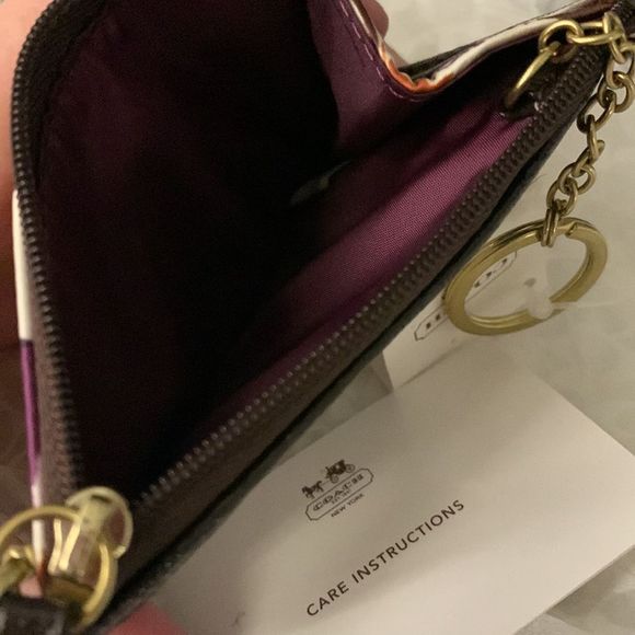 Coach Keychain Wristlet - Picture 4 of 12